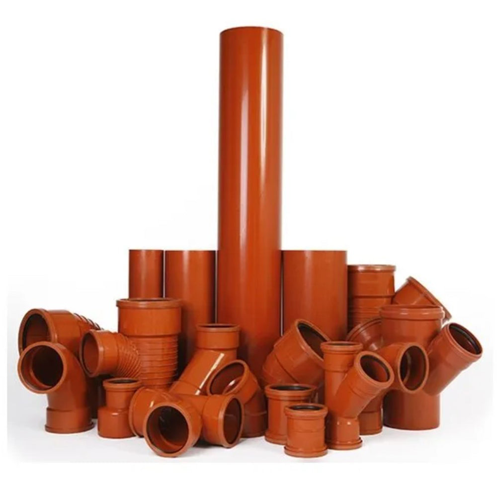 110mm Underground Pipe & Fittings