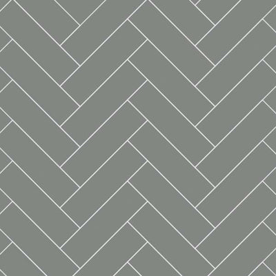 Dust Grey Multipanel Herringbone Tile Panel