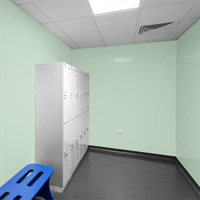 Hygienic Wall Cladding Willow Green