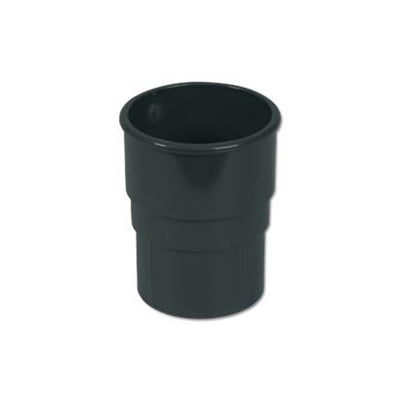 Anthracite Round Downpipe Socket