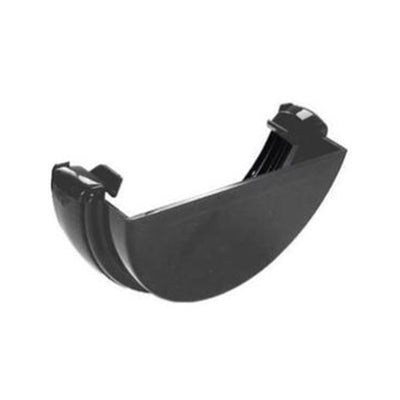 Anthracite Round External Stop End