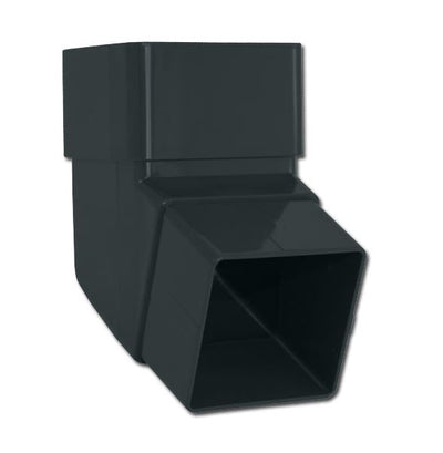 Anthracite Square Downpipe Bend 112 Degree RBS2