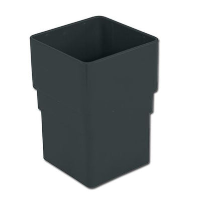 Anthracite Square Downpipe Socket RSS1