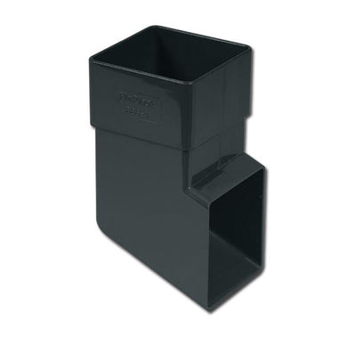 Anthracite Square Down Pipe Shoe RBS3