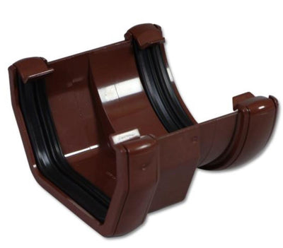Brown Square To Round Gutter Adapter RDS1