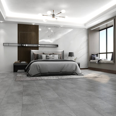 Concrete Slate LVT Floor