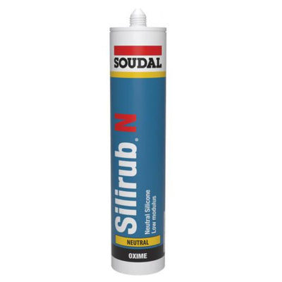 Silirub N Silicone Sealant by Soudal in 5 colours