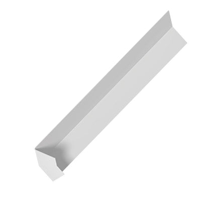 300mm White 135 Degree External Fascia Corner Joint
