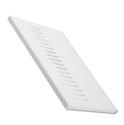 White UPVC Vented Soffit Board 5mt 9mm