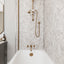 Bianco Marble Mermaid Bathroom & Shower Wall Panel