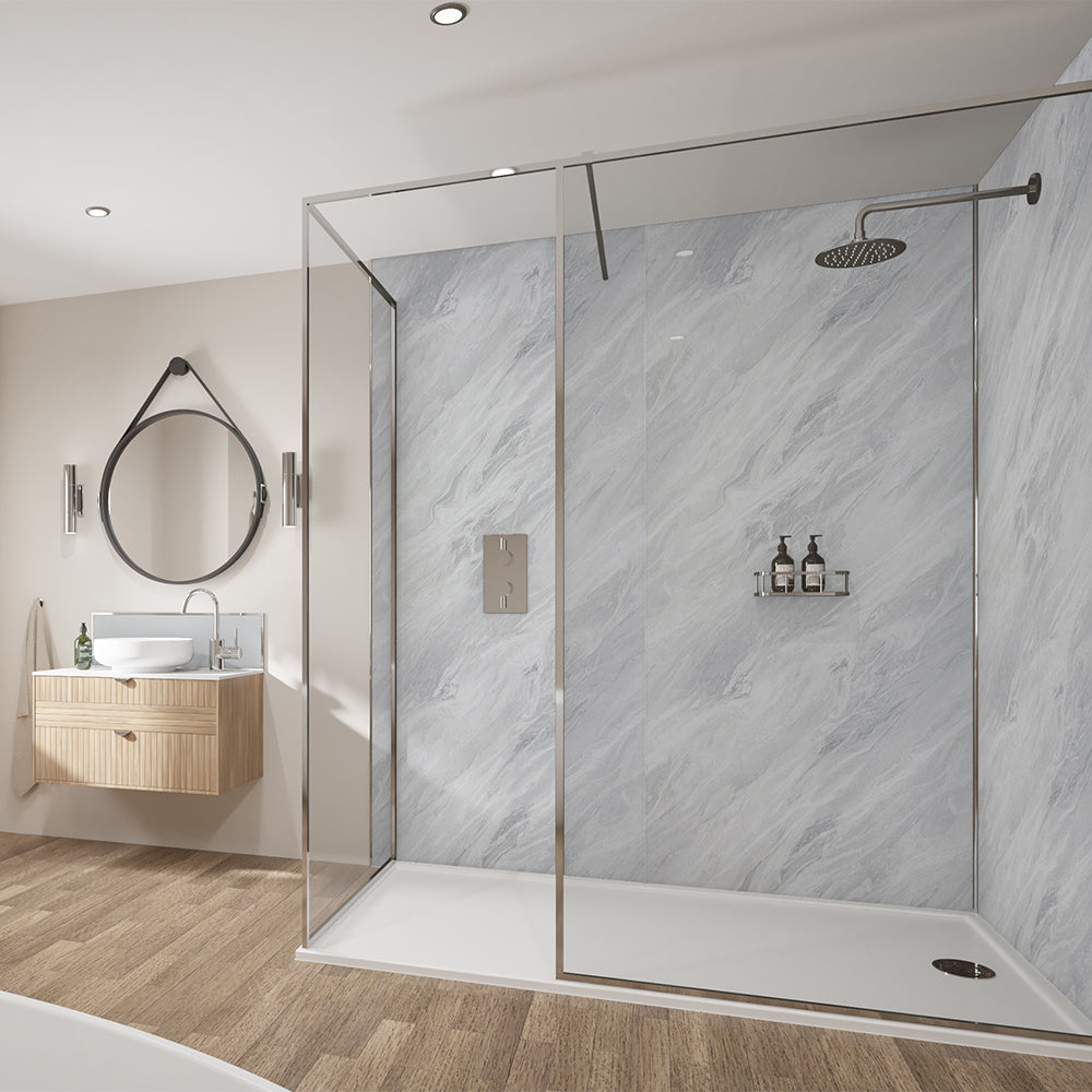 Brera Marble Mermaid Bathroom & Shower Wall Panel