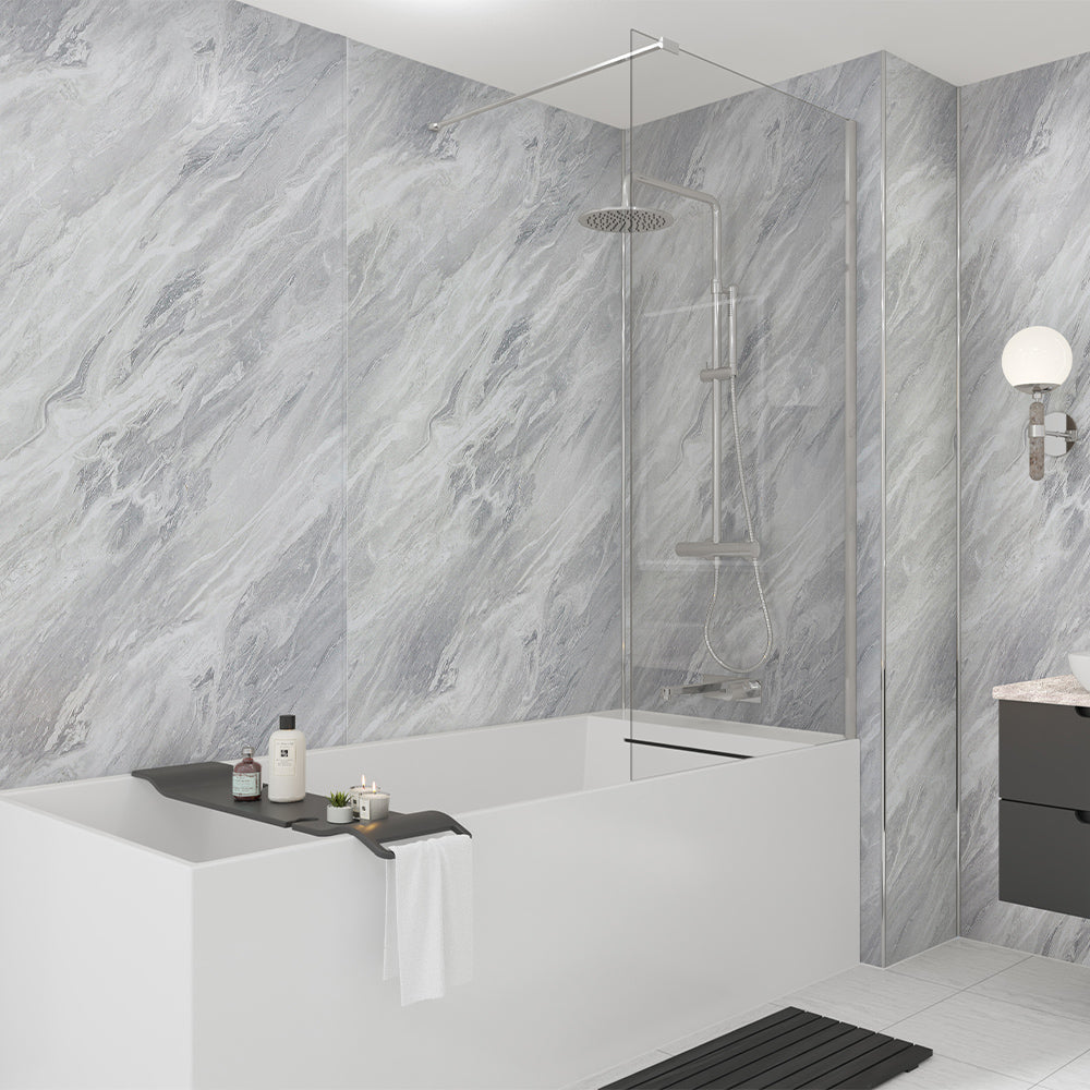 Brera Marble Mermaid Bathroom & Shower Wall Panel