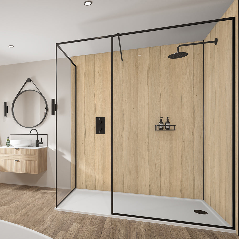 English Oak Mermaid Bathroom & Shower Wall Panel