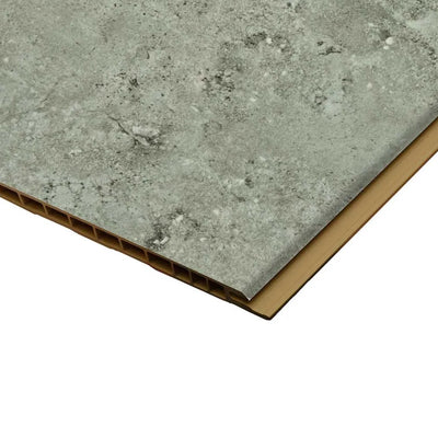 Hardex V Groove Wall Panel - Grey Quartz