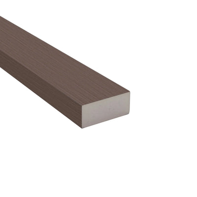 Thermo-Slat Edging Hickory Brown