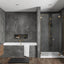 Magma Stone Mermaid Bathroom & Shower Wall Panel