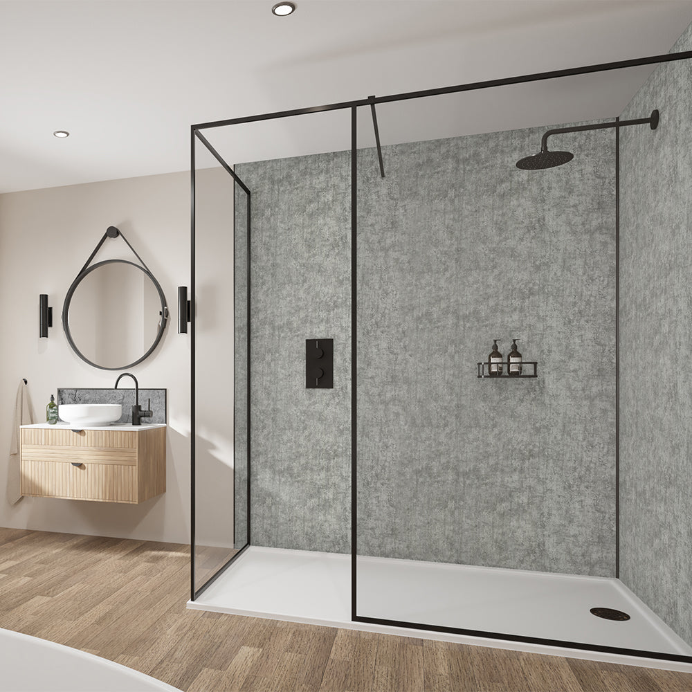 Platinum Stone Mermaid Bathroom & Shower Wall Panel