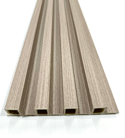 Slat-Wall PVC Wall Panel Amel Grey