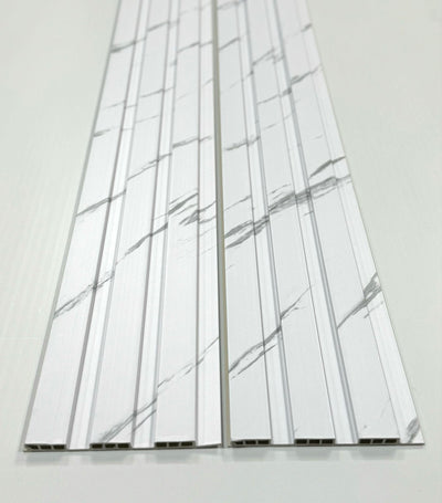 Slat-Wall PVC Wall Panel Calacutta