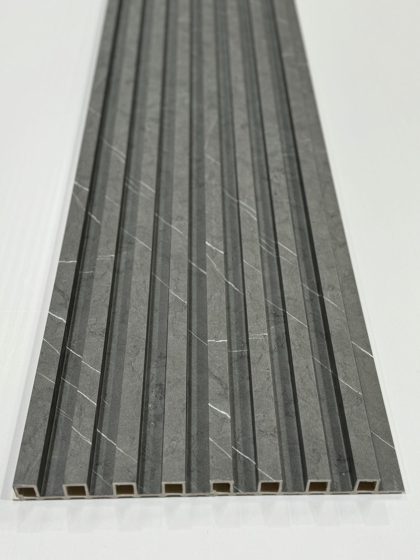 Slat-Wall PVC Wall Panel Roma Grey