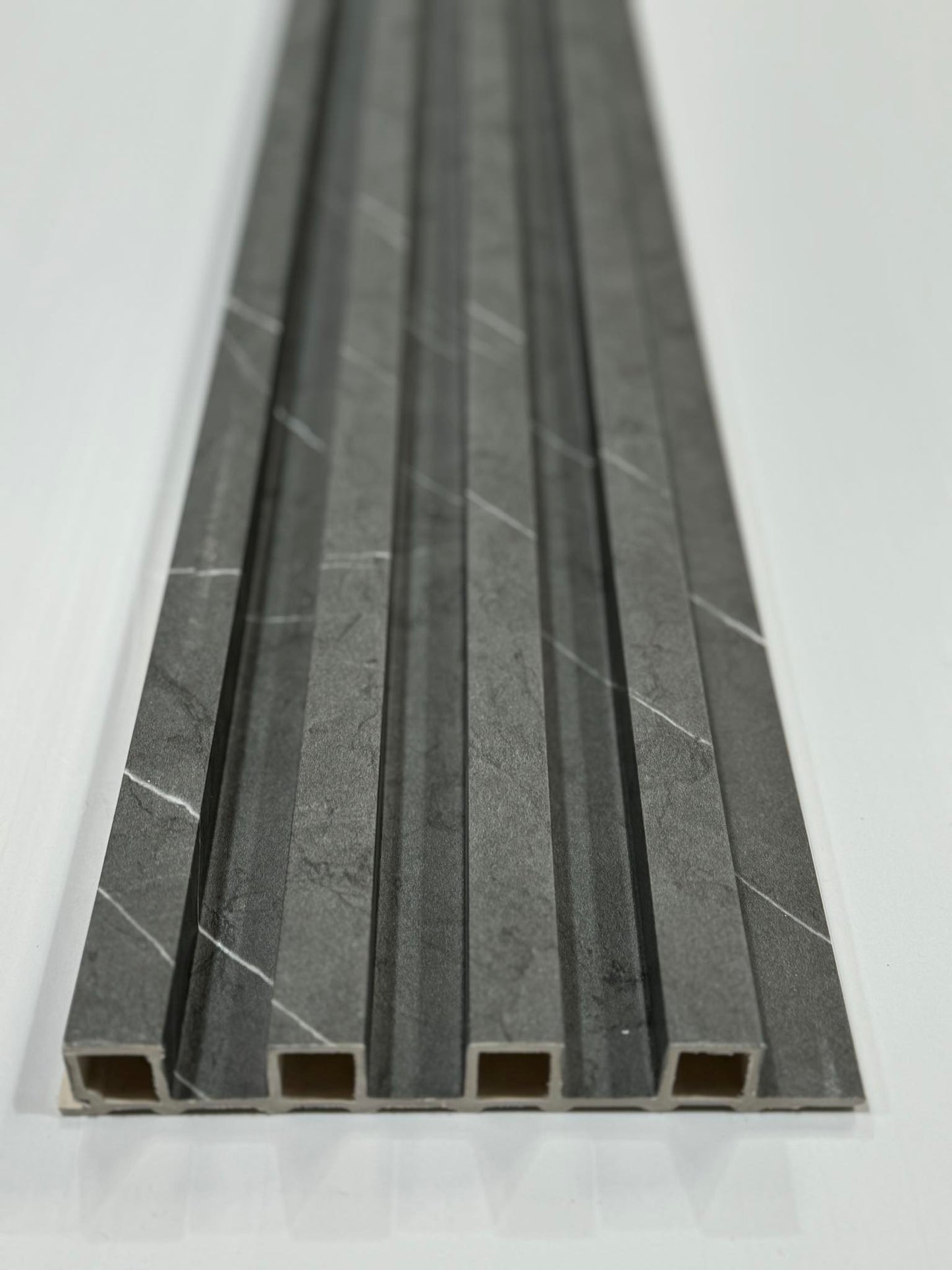 Slat-Wall PVC Wall Panel Roma Grey