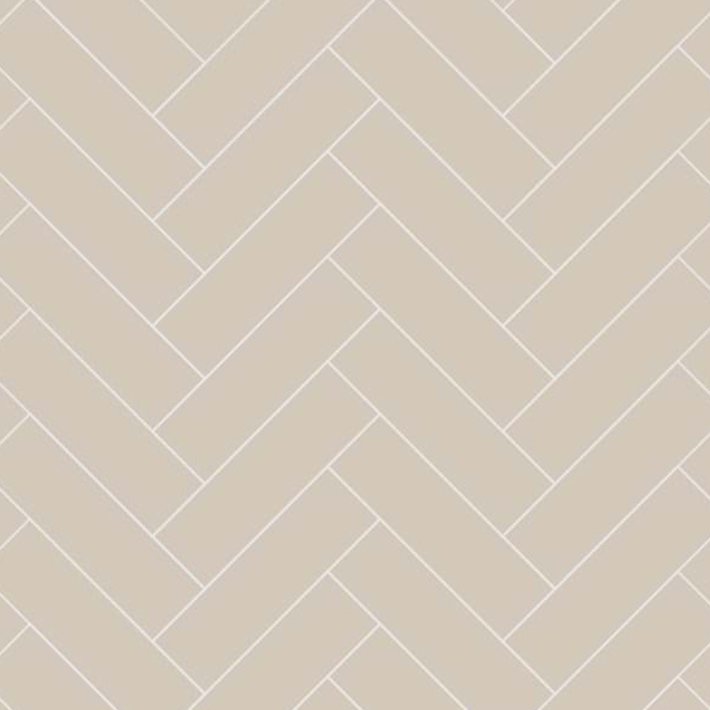 Taupe Grey Multipanel Herringbone Tile Panel