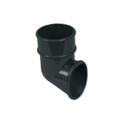 Anthracite Round Down Pipe Shoe
