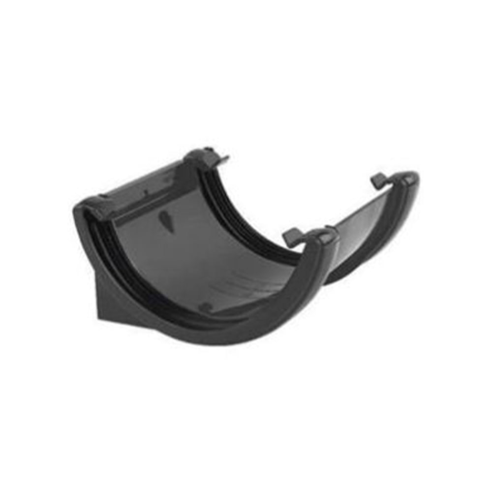 Anthracite Round Gutter Union