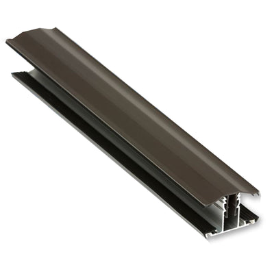 Snap Down Glazing Bar Brown 25mm - 35mm