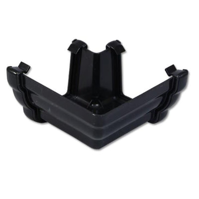 Black Ogee External 90 Degree Gutter Angle RAN2