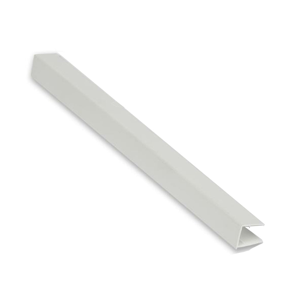 Polycarbonate Sheet Closure End Cap White