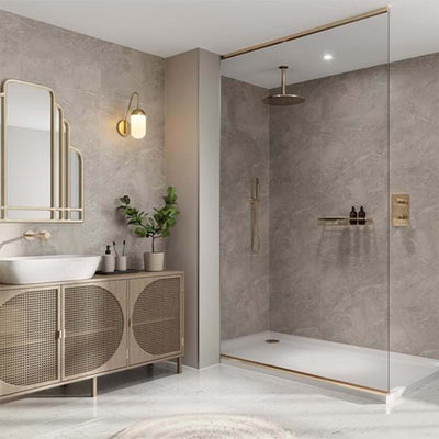 Valmasino Marble Multipanel Tile Panel