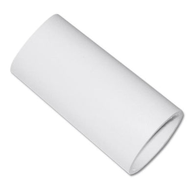 White Round Downpipe 68mm