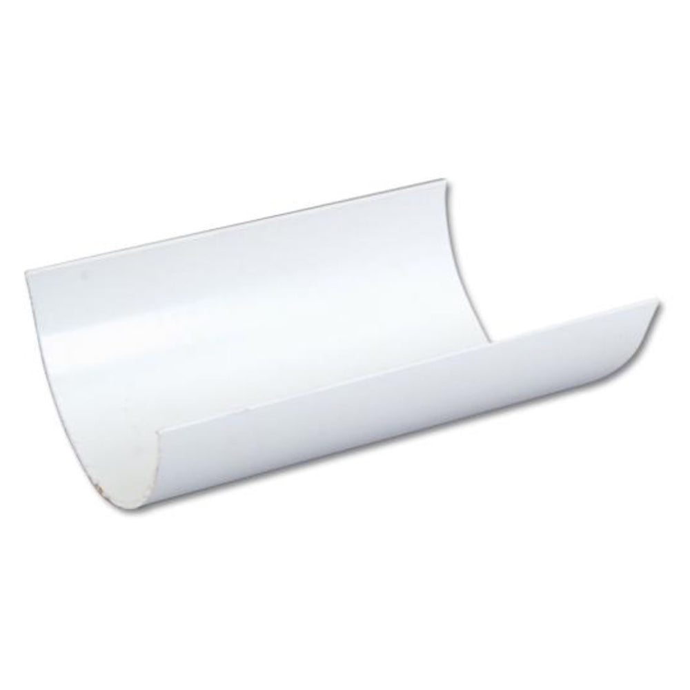 White Round Gutter 4mt Length